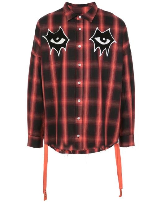 Camicia di Haculla in Red da Uomo