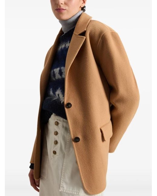 Woolrich Natural Virgin Wool Blazer