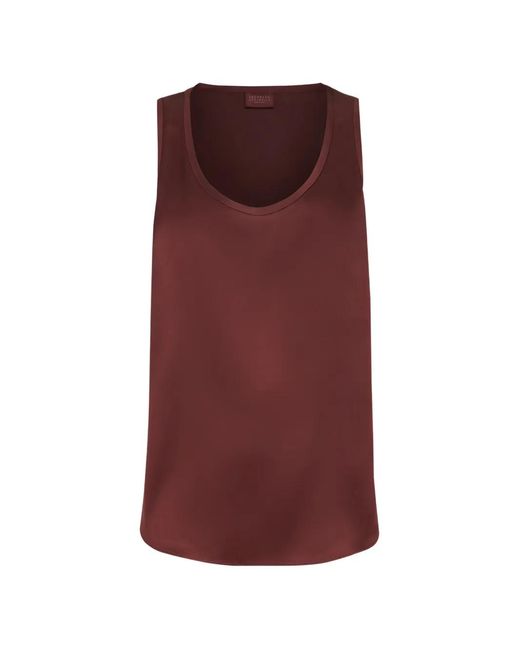 Top Stretch Brunello Cucinelli de color Purple