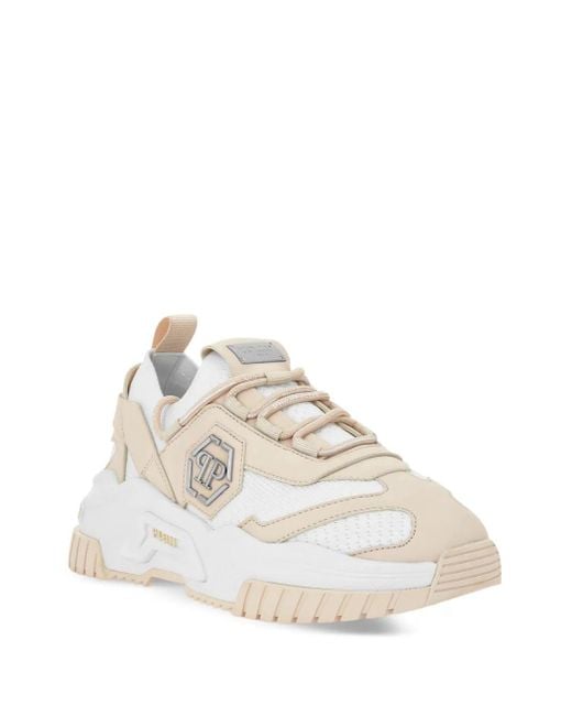 Philipp Plein White Predator Sneakers
