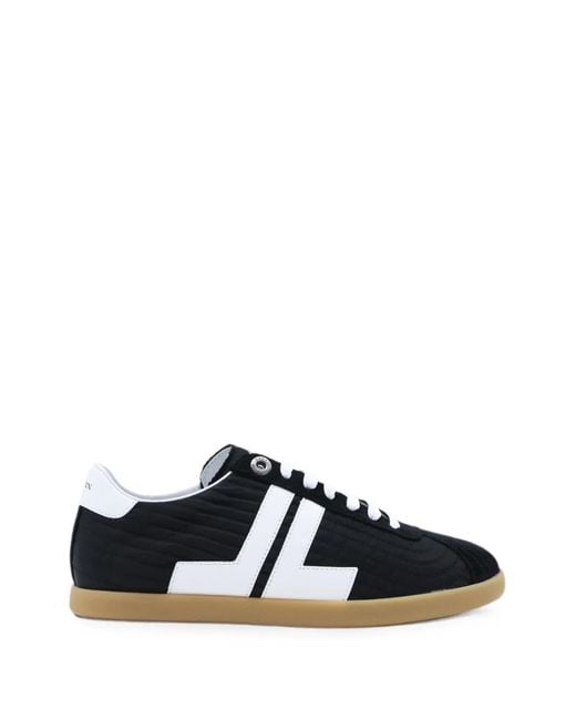 Baskets À Lacets Lanvin en coloris Black