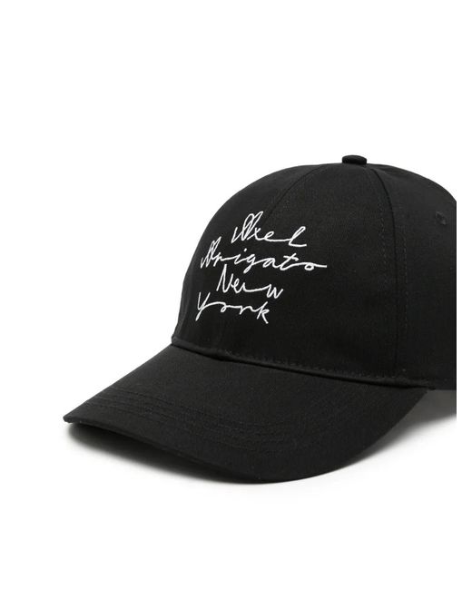 Axel Arigato Black Embroidered Cap
