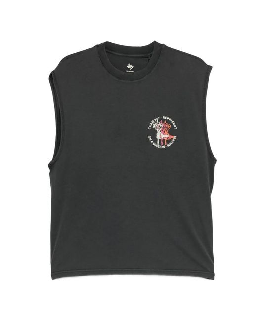 Represent Black Torch-Graphic Vest for men