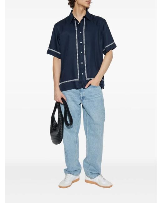 Rag & Bone Blue Dalton Shirt for men