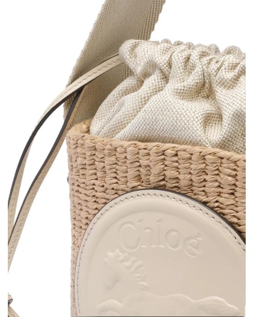 Chloé Woody バケットバッグ Natural