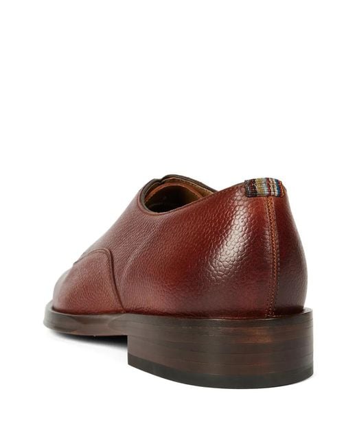 Paul Smith Brown Jason Derby Shoes for men