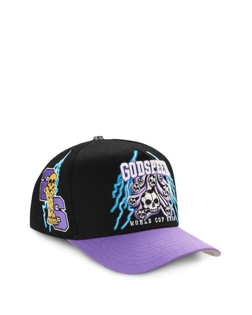 Godspeed White Voltage Embroidered Cap for men