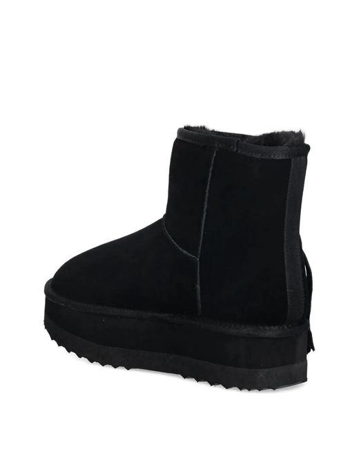 Liu Jo Black Fringed Ankle Boots