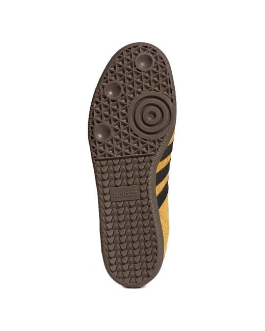 Adidas Yellow Baskets Samba for men