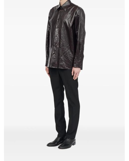 MM6 by Maison Margiela Black Mm6 Shirt for men