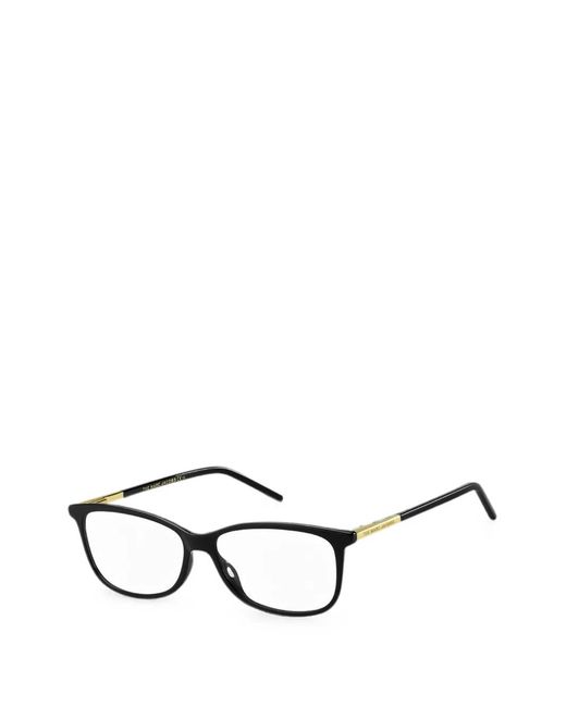 Marc Jacobs Black Rectangle-Frame Glasses