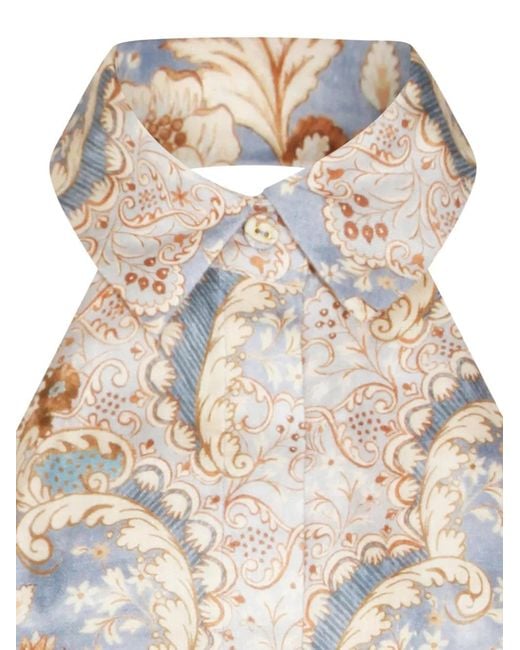 Zimmermann Multicolor Playsuits