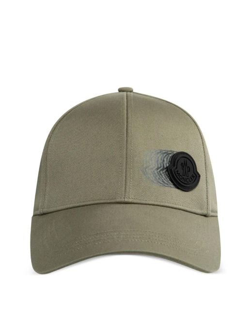 Moncler Green Logo-Appliqué Baseball Cap for men