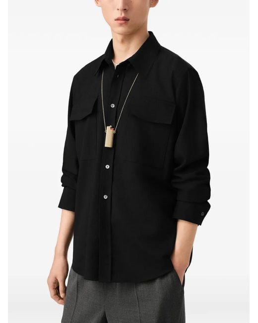 Camicia di AMI in Black da Uomo
