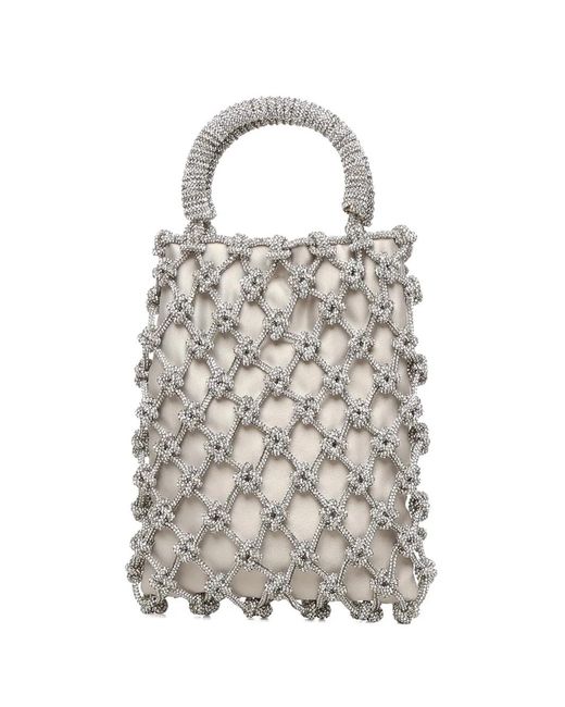 Sac À Main À Ornements En Cristal Rosantica en coloris White