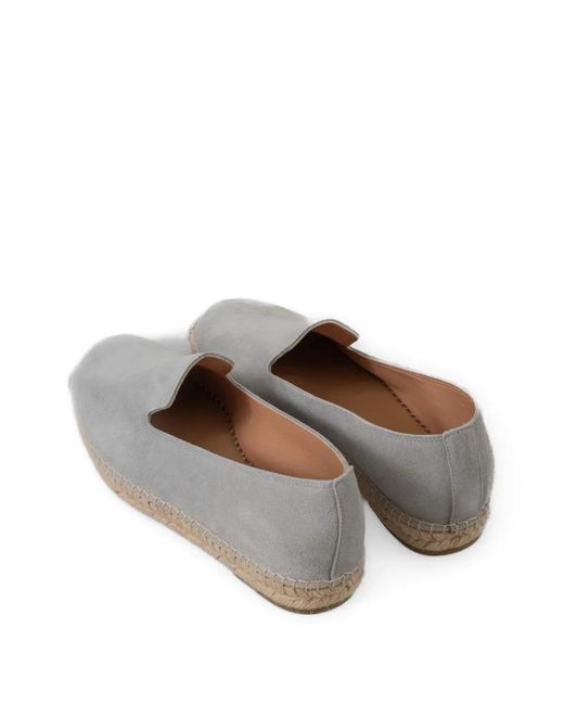 LES HÉRITIERS Espadrilles Mit Eckiger Kappe in Gray für Herren