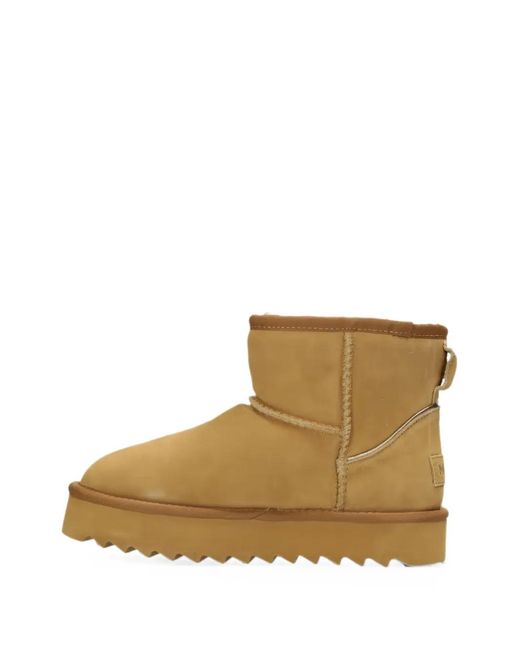 Mexx Brown Suede Platform Boots