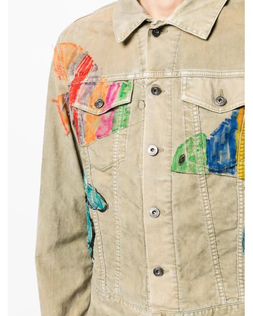Off-White c/o Virgil Abloh Natural Denim Jackets for men
