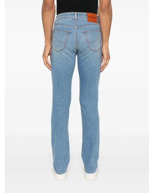 Jacob Cohen Blue Bard Jeans for men