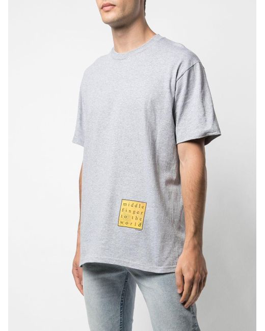 grey supreme t shirt