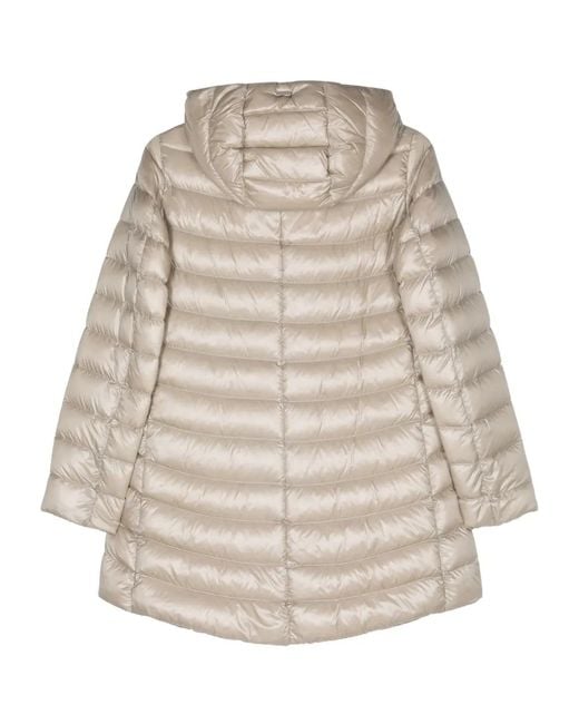 Herno Natural Quilted Puff Coat
