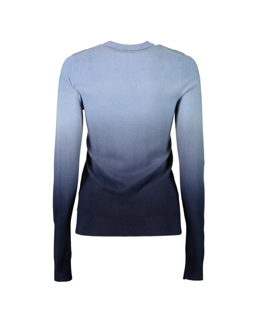Michael Kors Blue Long-Sleeve Sweater