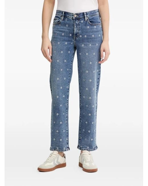 DKNY Blue Five-Pocket Jeans