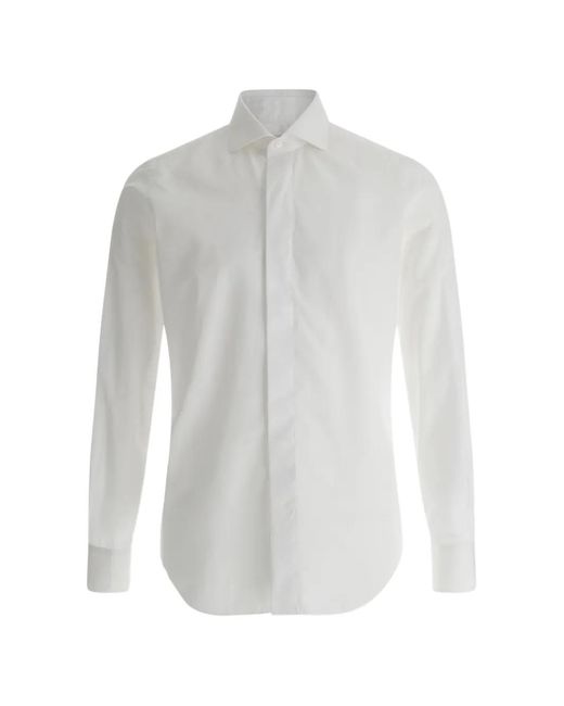 Alessandro Gherardi White Buttoned Shirt for men