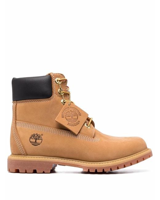 Timberland Brown Leather Lace-up Boots