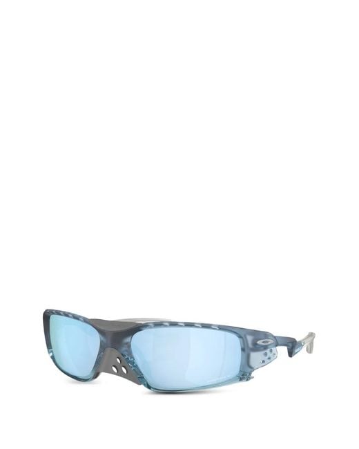 Oakley Blue Plantaris Sq Rectangle-Frame Sunglasses