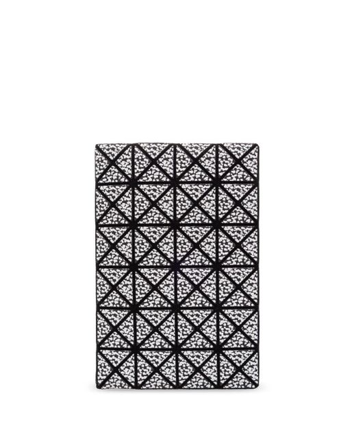 Bao Bao Issey Miyake Black Kartenetui mit geometrischem Muster