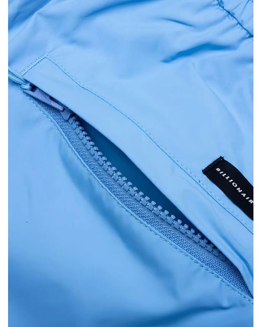 BBCICECREAM Blue Logo-Print Shorts for men