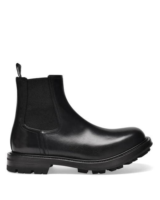 Alexander McQueen Boots Black for men