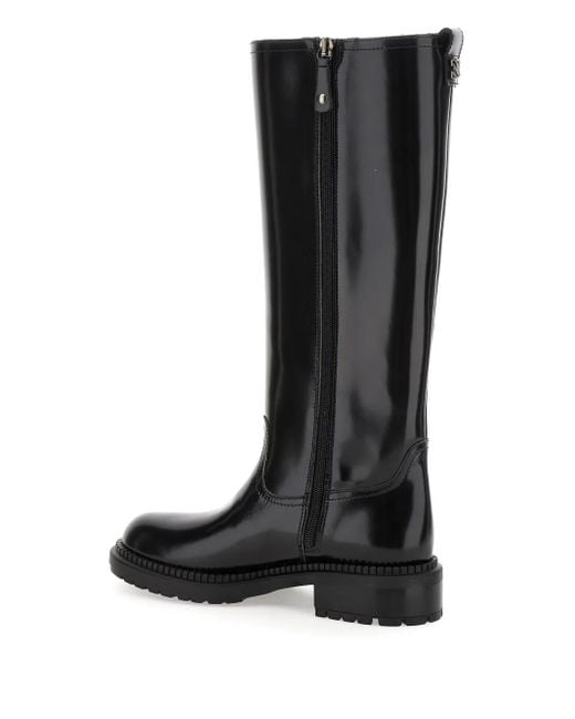 Botas con cremallera Casadei de color Black