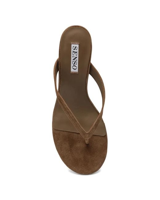 Senso Brown Farah Open-Toe Sandals
