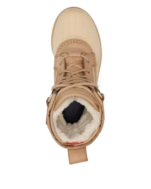 Sorel Natural Caribou Royal Lace-Up Quilted Boots