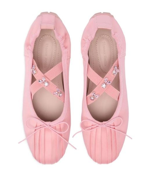 Ballerine Grip di Simone Rocha in Pink