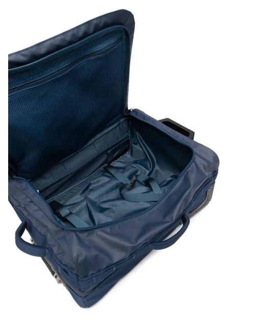 The North Face Blue Wheeled Logo-Print Holdall