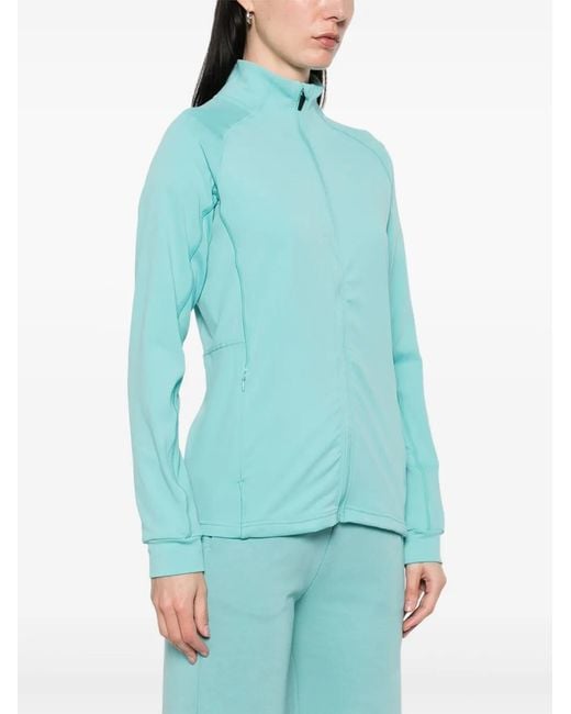 Rossignol Blue Zip-Up Sweatshirt