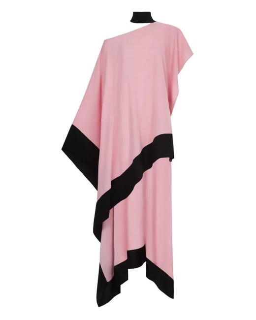 ‎Taller Marmo Pink Kleid mit asymmetrischem Saum