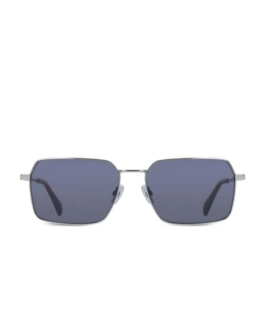 Paul Smith Blue Square-Frame Sunglasses for men