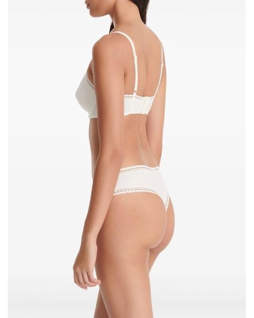 Eres White Flow Full-Cup Bra