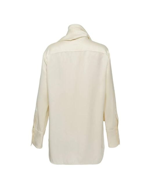 Jil Sander White Enverse Button Fastening Shirt