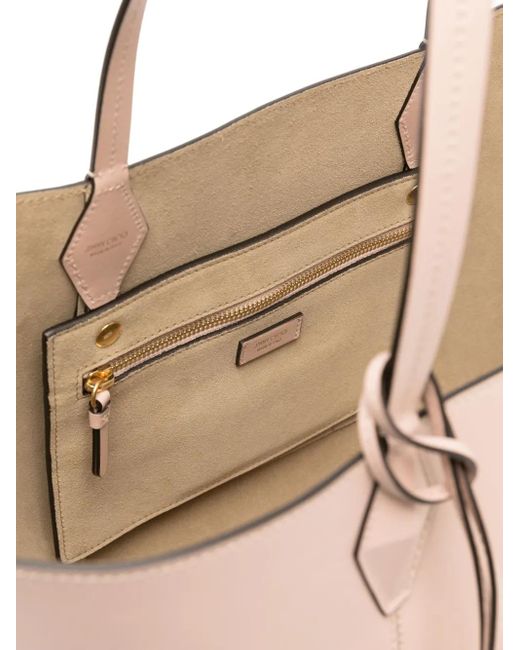 Jimmy Choo Pink Mittelgroße Diamond Tote Bag