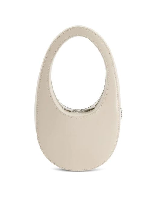 Coperni White "Mini Swipe" Bag