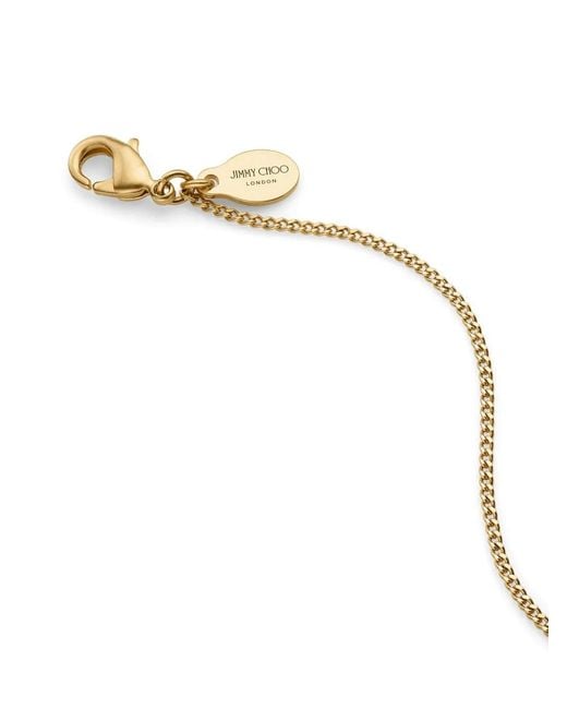 Jimmy Choo Natural Diamond Chain Necklace