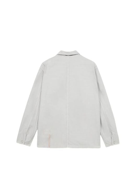 Fortela White Mcnally Patch-Pocket Jacket for men