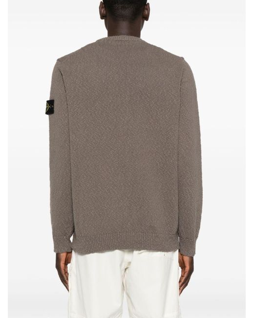 Stone Island Brown Sweater Clothing for men
