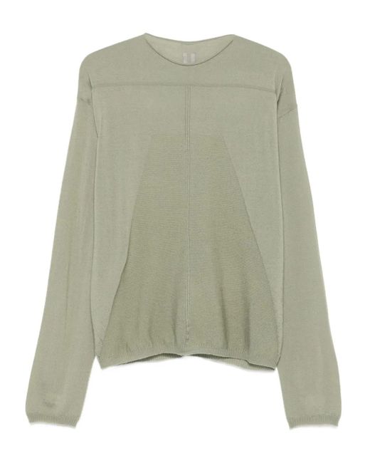 Rick Owens パネル セーター Green