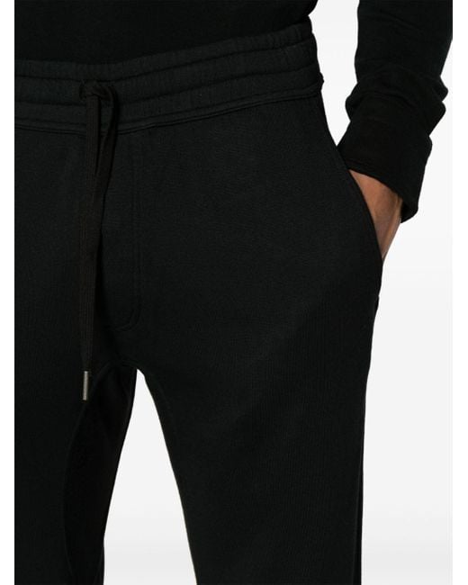 Tom Ford Black Jersey Track Pants - Men's - Modal/viscose/cotton for men